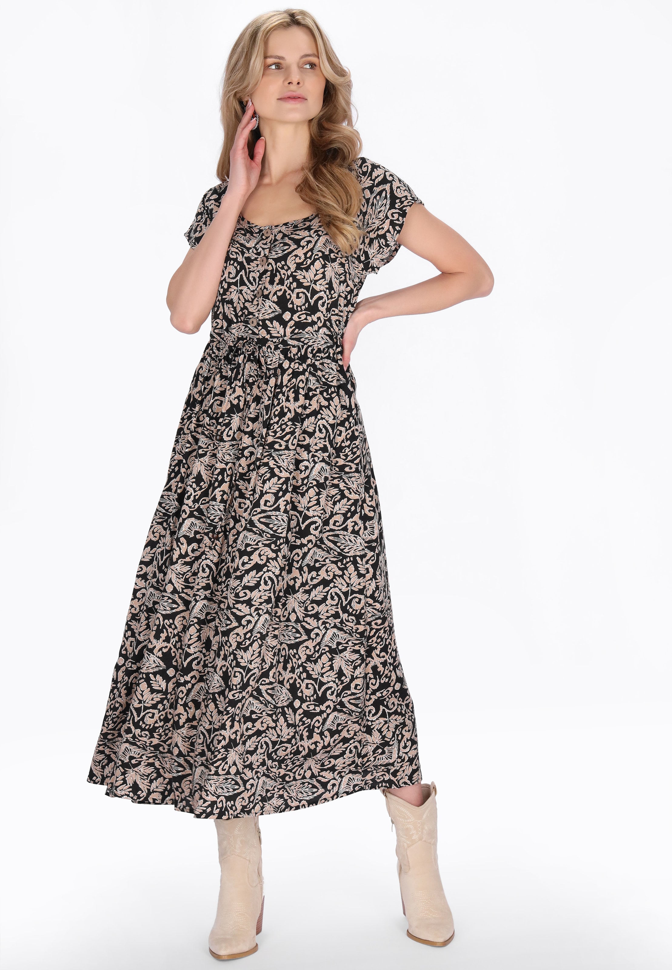 usha FESTIVAL Jurk in Zwart