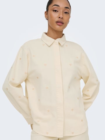 Bluză 'ONLVERA' de la ONLY pe bej