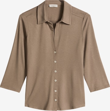 Chemisier Marc O'Polo en marron : devant