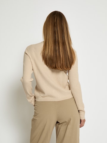 Peppercorn Gebreid vest 'Jacobe' in Grijs