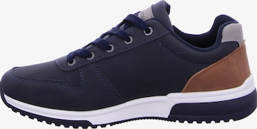SUPREMO Athletic Lace-Up Shoes in Blue