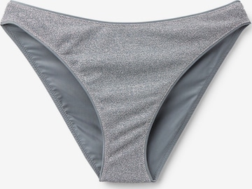 CALZEDONIA Bikini Bottoms 'Metallic Glow' in Grey: front
