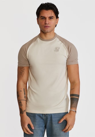 SikSilk - Camiseta en beige: frente