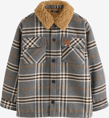 Next Välikausitakki värissä harmaa: etupuoli