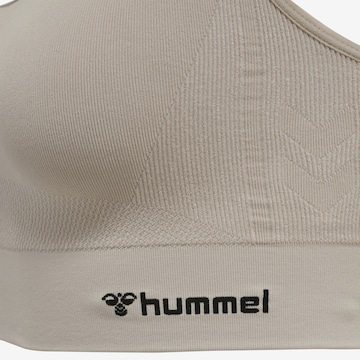 Hummel Бюстье Спортивный топ в Серый