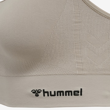 Hummel Bralette Sports Top in Grey