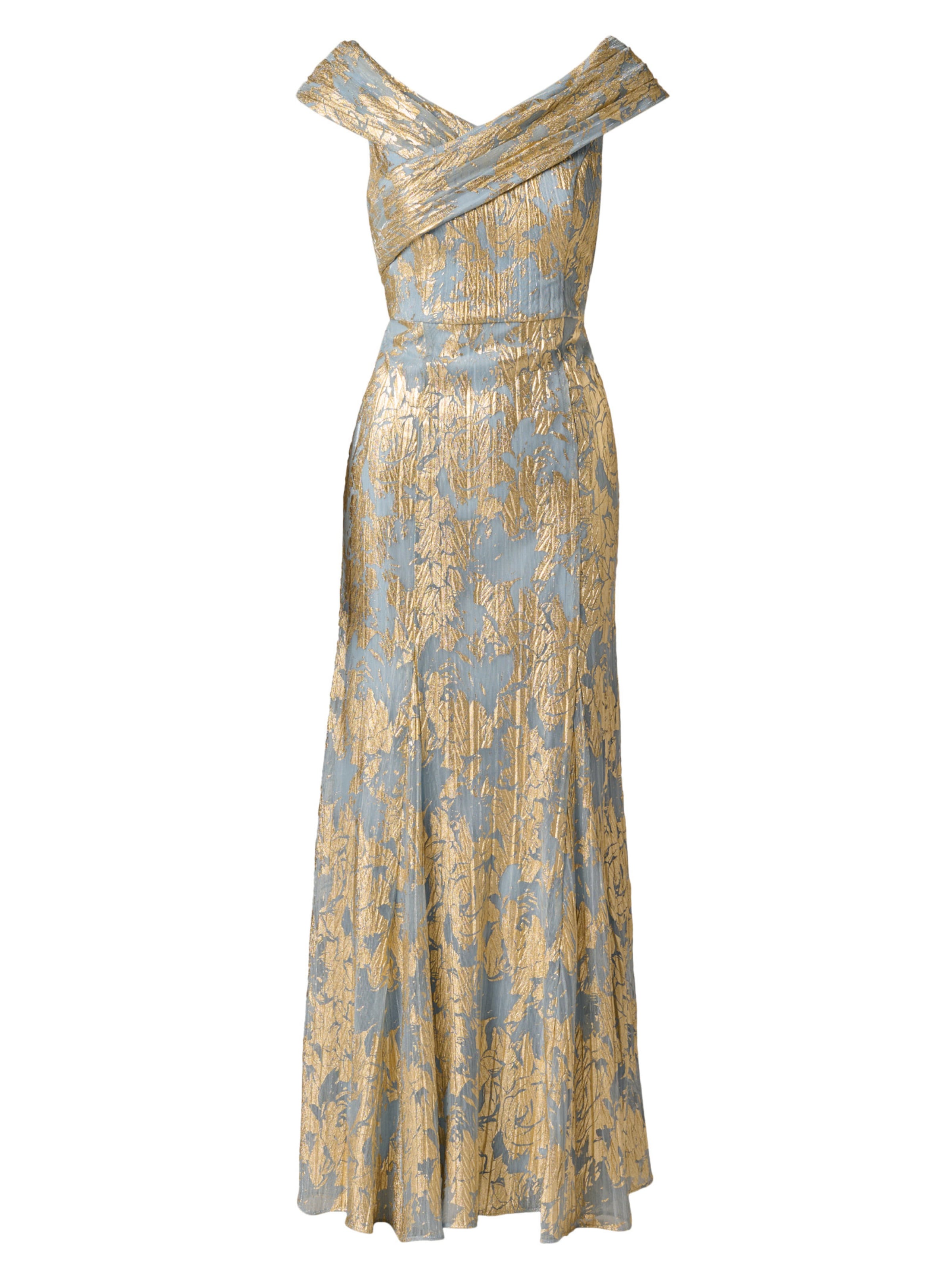 Adrianna Papell Evening dress in Gold: front