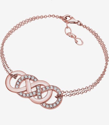 ELLI Armband 'Infinity' in Roze