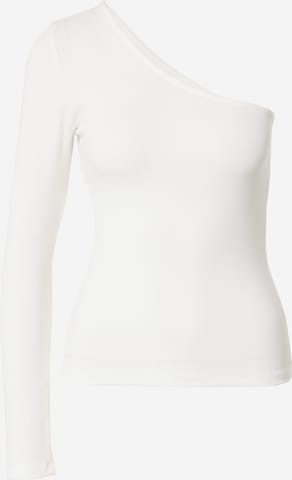 T-shirt 'LUCA' OBJECT en blanc : devant