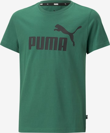 T-Shirt PUMA en vert : devant