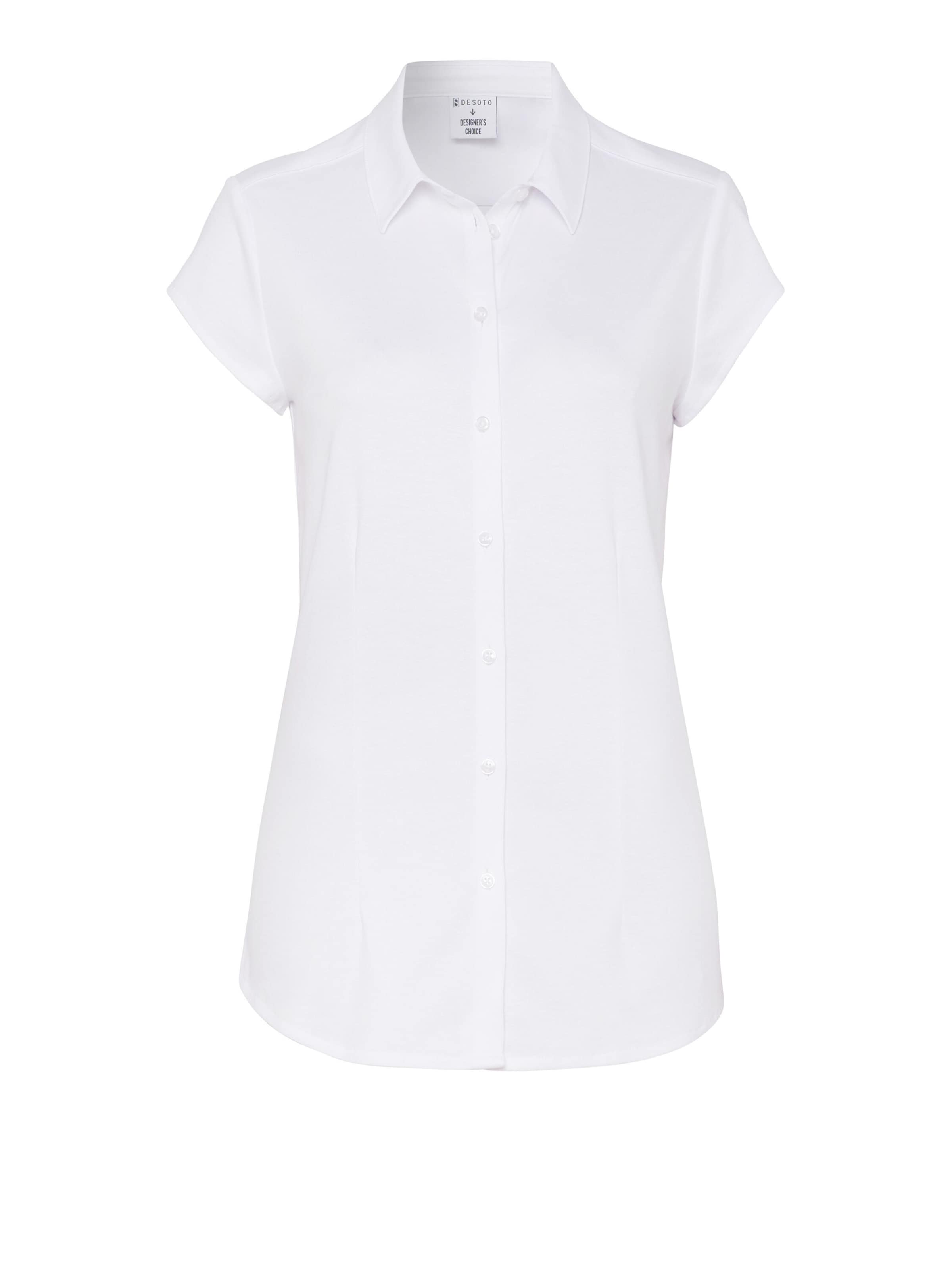 T-shirt DESOTO en blanc : devant