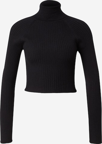 Pull-over Tally Weijl en noir : devant