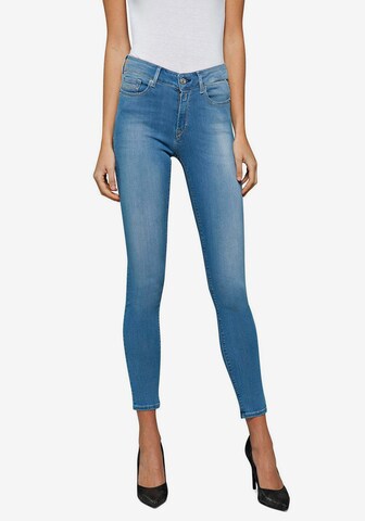 REPLAY Skinny Jeans in Blue: front