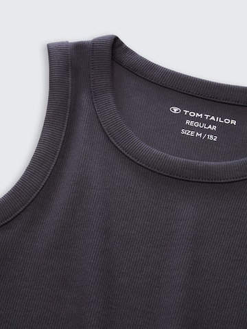 TOM TAILOR Top in Grey