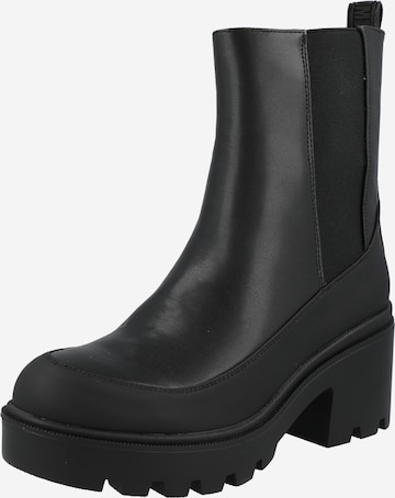 MTNG Chelsea Boots i sort: forside