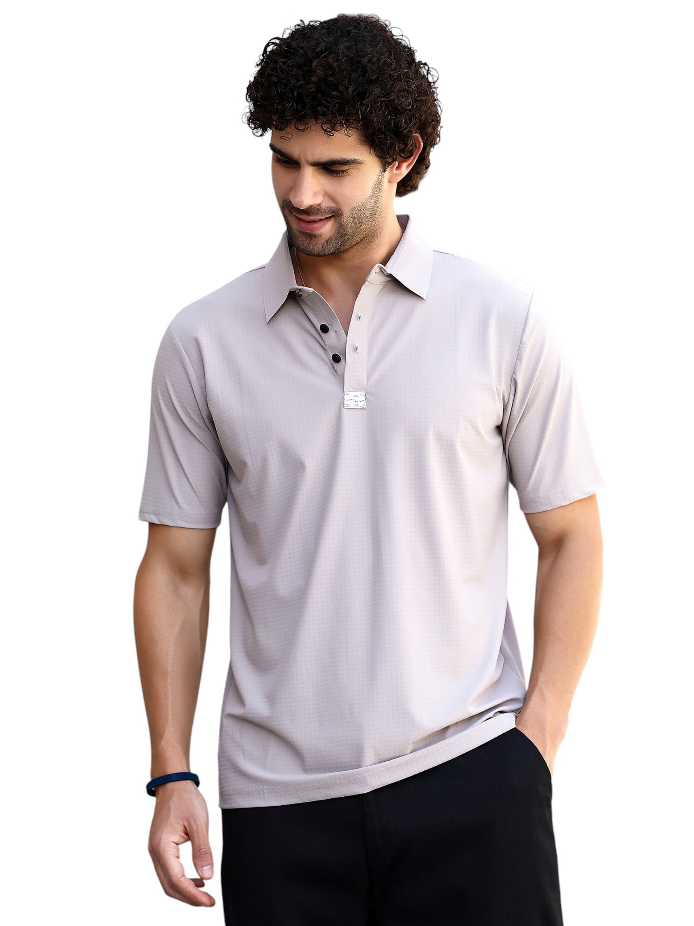 Campus Sutra Shirt in Grey: front
