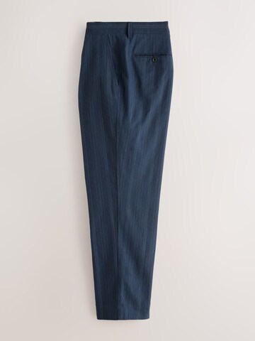 regular Pantaloni con pieghe di Next in blu