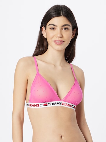 Tommy Hilfiger Underwear Trójkąt Biustonosz w kolorze różowy: przód