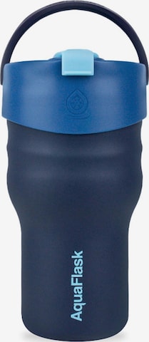 AquaFlask Láhev na vodu 'AquaFlask Termoláhev TUMBLER 591 ml' – modrá: přední strana