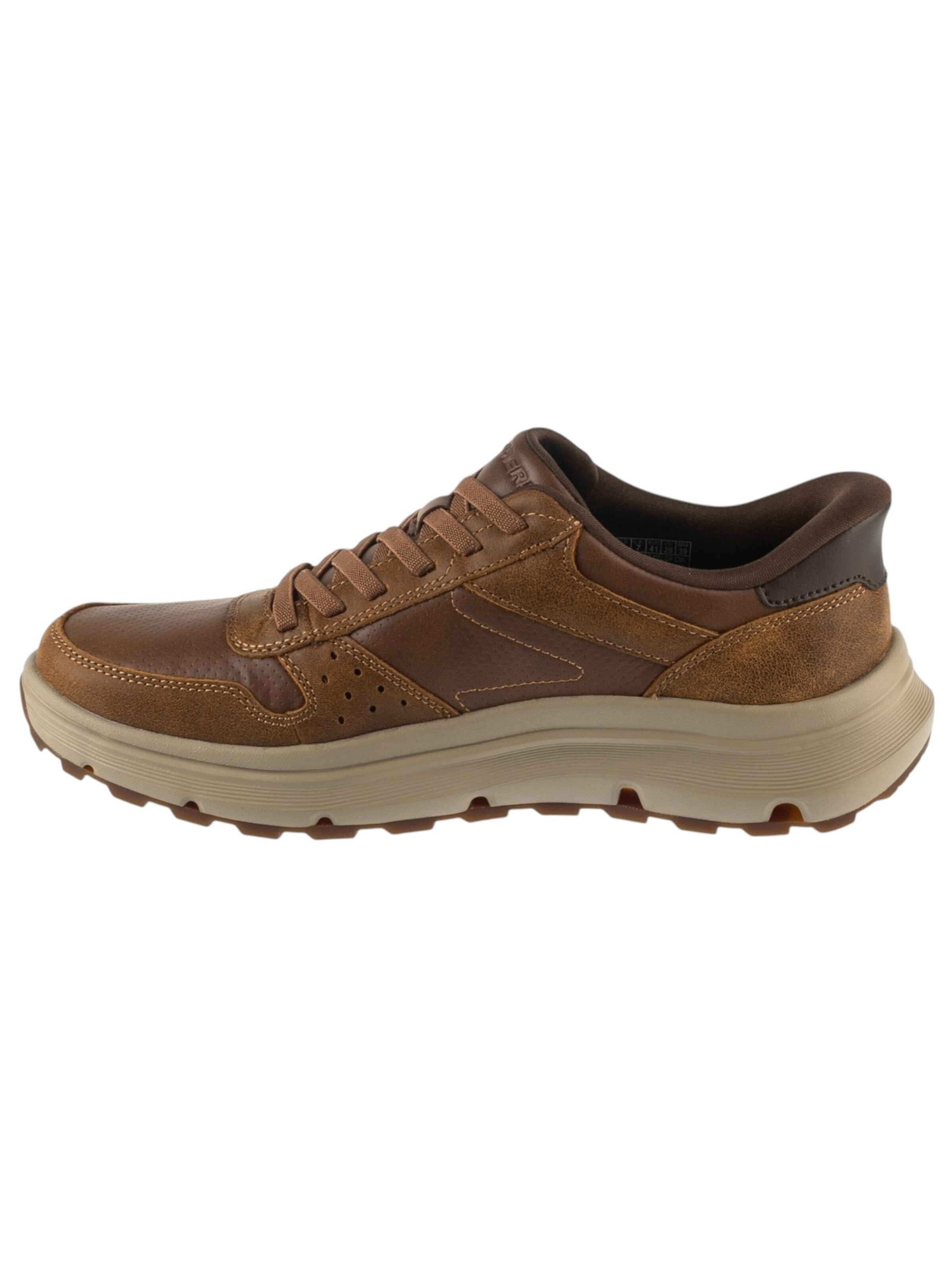 SKECHERS Sportlicher Schnürschuh 'Skechers Slip-Ins: Garza Ultra - Tyrell'‌‌‌‌‌‌‌ in Braun
