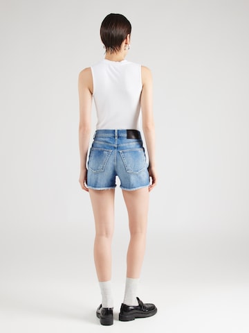 Dondup Regular Shorts 'Stella' in Blau