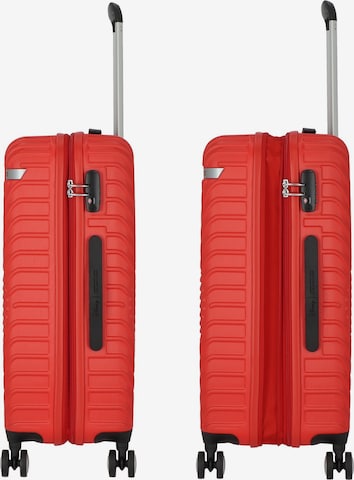 American Tourister Trolley 'Mickey Clouds' in Rood