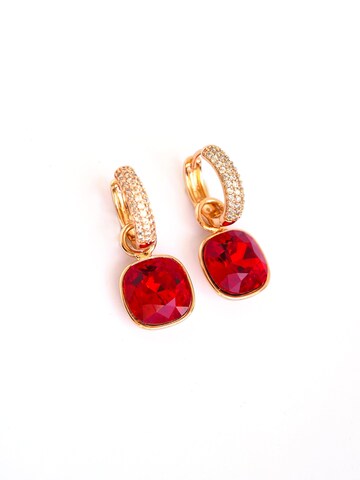 Secret Stones Ohrringe '2in1 perfect earrings' in Rot