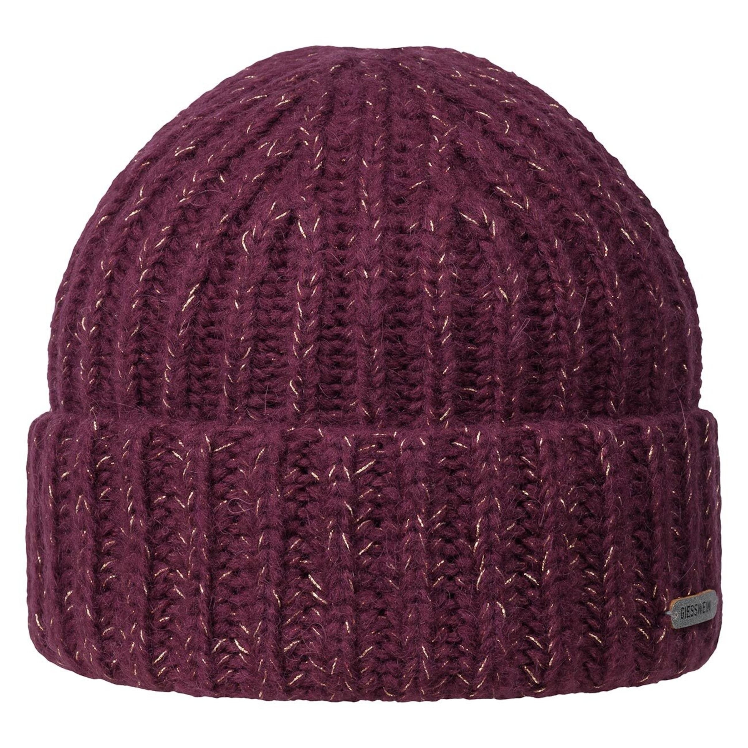 GIESSWEIN Beanie 'Sonnenkopf' in Red: front