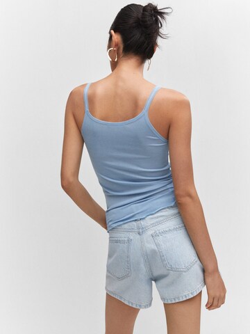 MANGO Top 'DOC' in Blauw