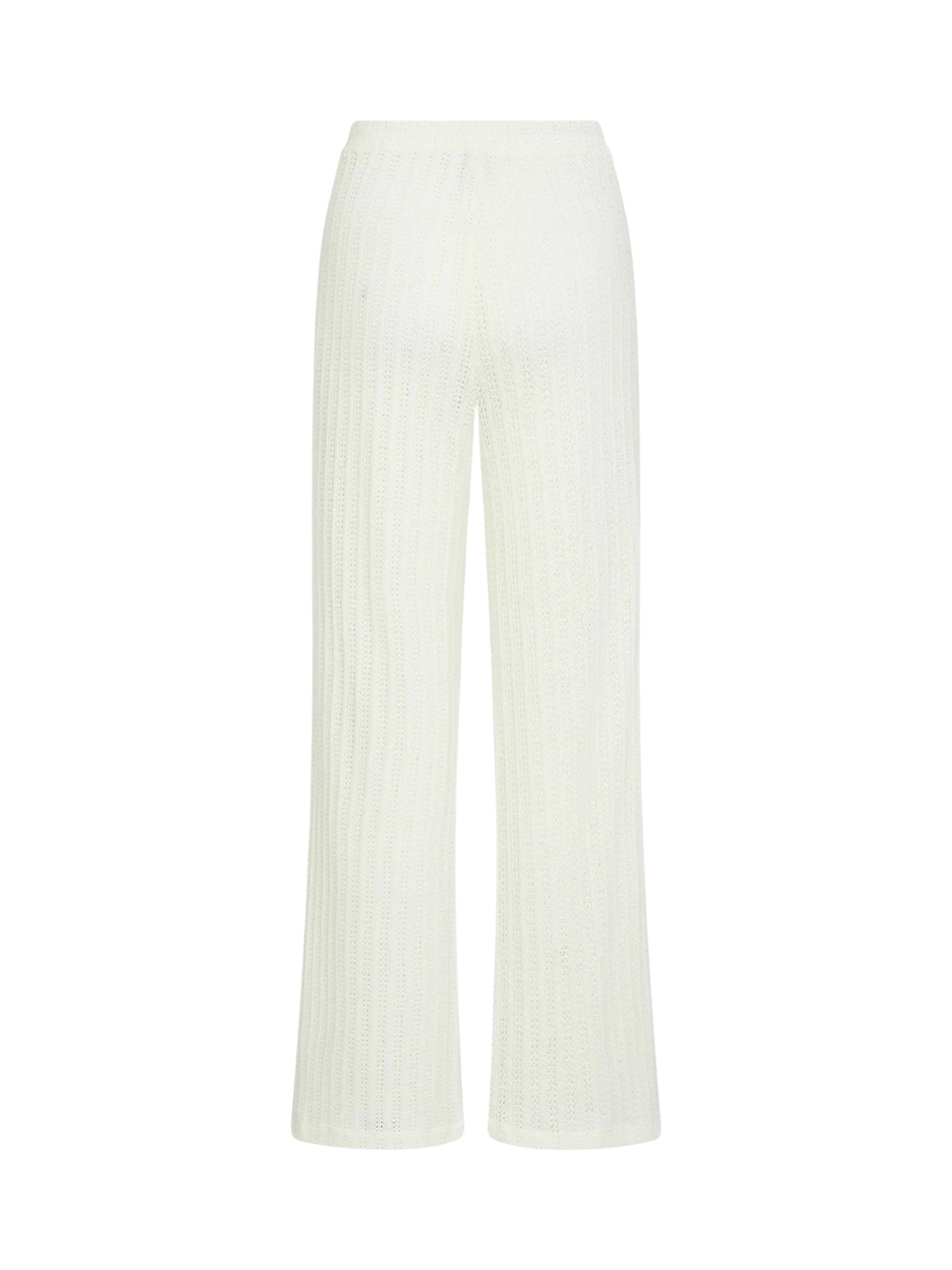 Soyaconcept Wide Leg Bukser 'SHONAS' i hvid