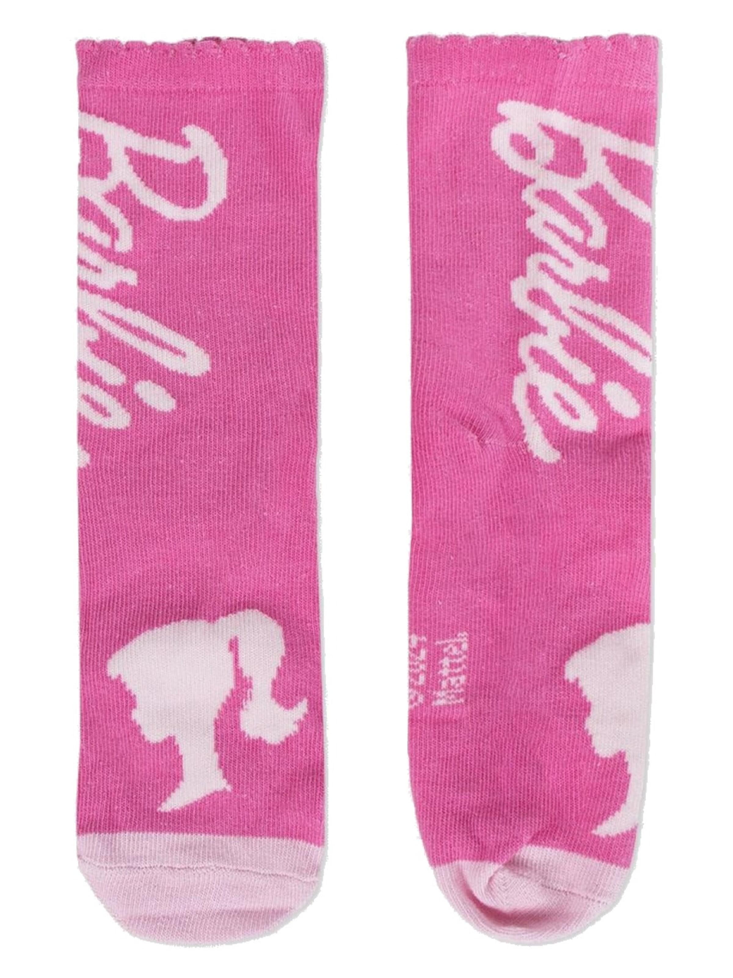 BARBIE Sokken 'Barbie Sokken in Spaarpot 4 Paar' in Roze