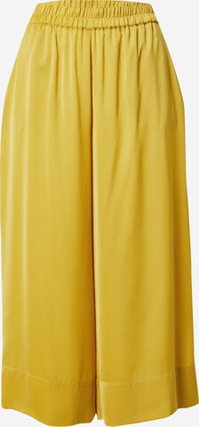 Wide Leg Pantalon 'Mingai' SECOND FEMALE en jaune : devant