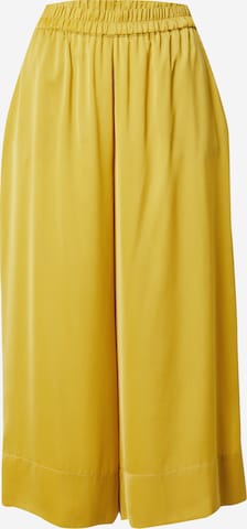 Wide leg Pantaloni 'Mingai' di SECOND FEMALE in giallo: frontale