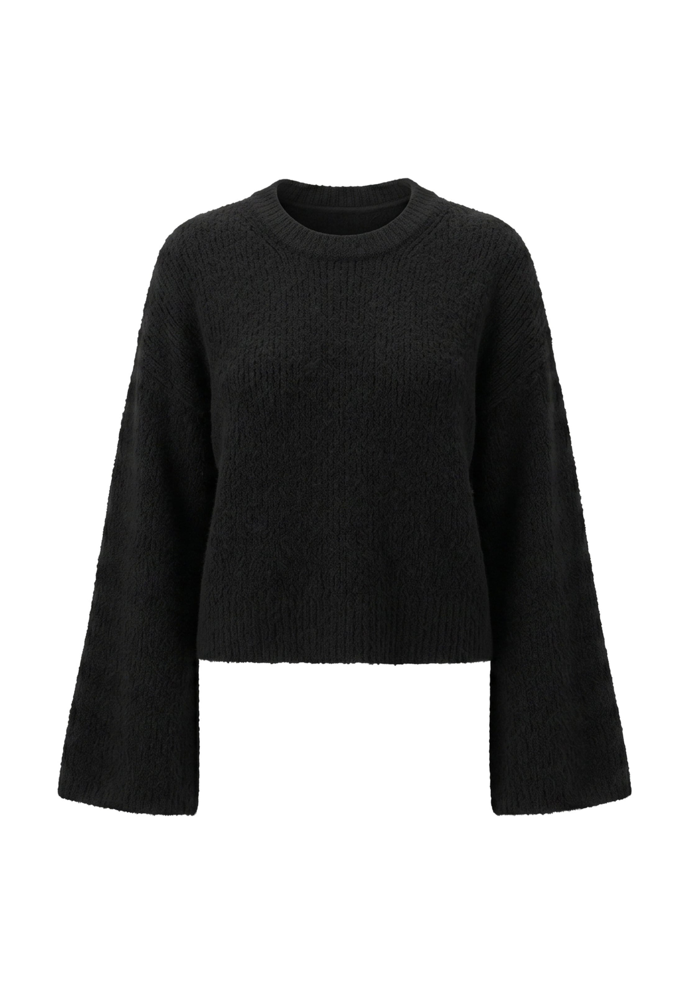 Estelou - Pullover em preto: frente