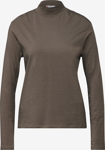 STREET ONE Shirt in Brown: front
