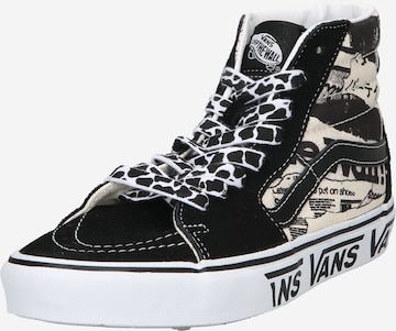 VANS High-Top Sneakers in Black: front