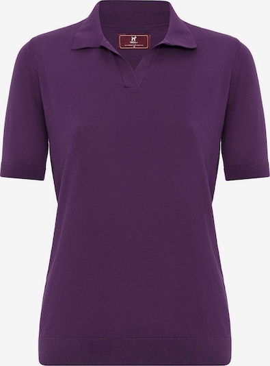 Williot Poloshirt in dunkellila, Produktansicht
