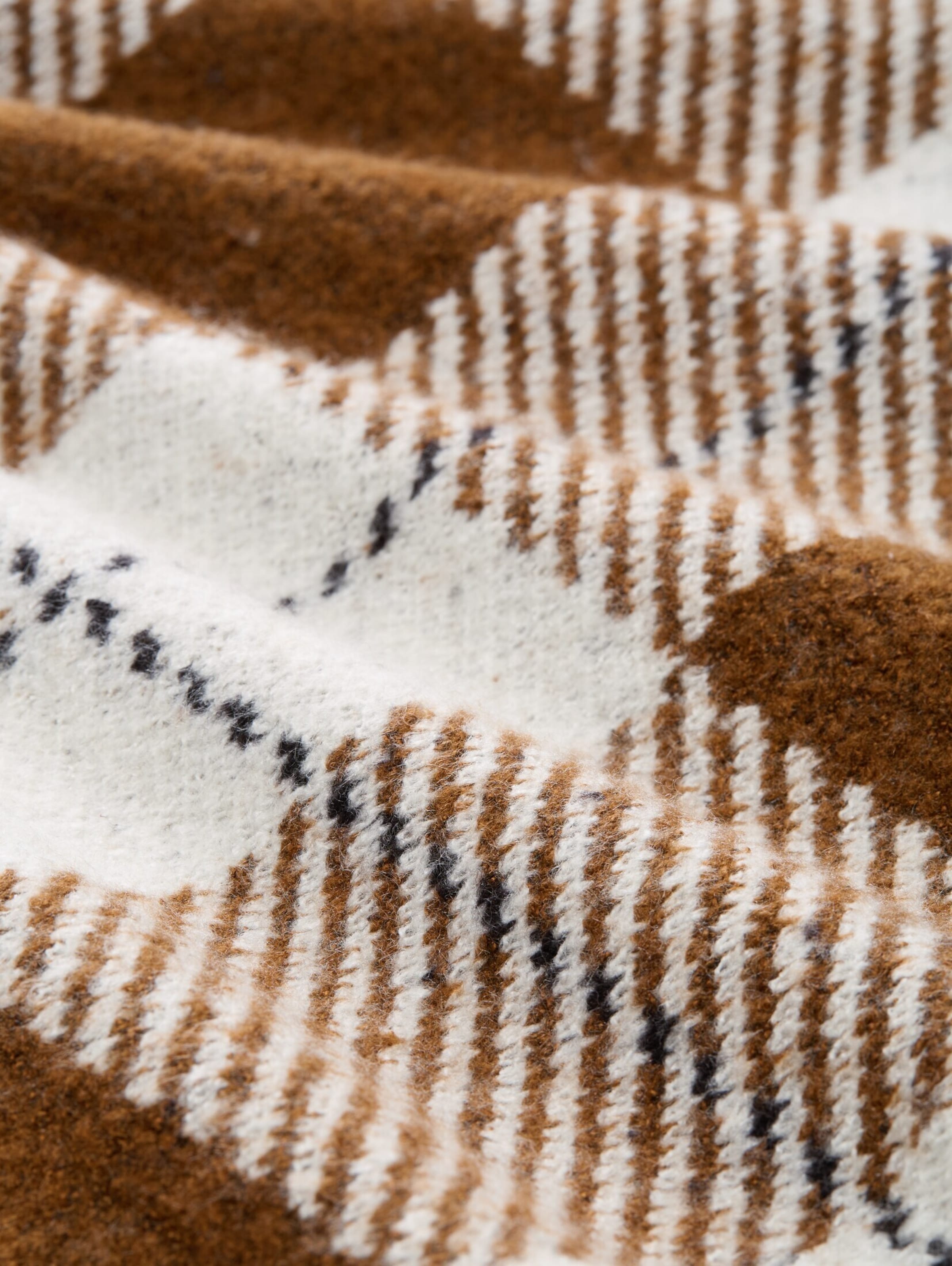 TOM TAILOR DENIM Knit Cardigan in Brown