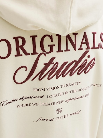 Jack & Jones Junior Sweatshirt 'Norrebro' in Wit