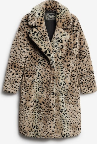 Superdry Winter Coat in Beige: front