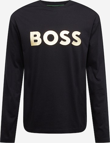 BOSS - Camiseta 'Togn' en negro: frente