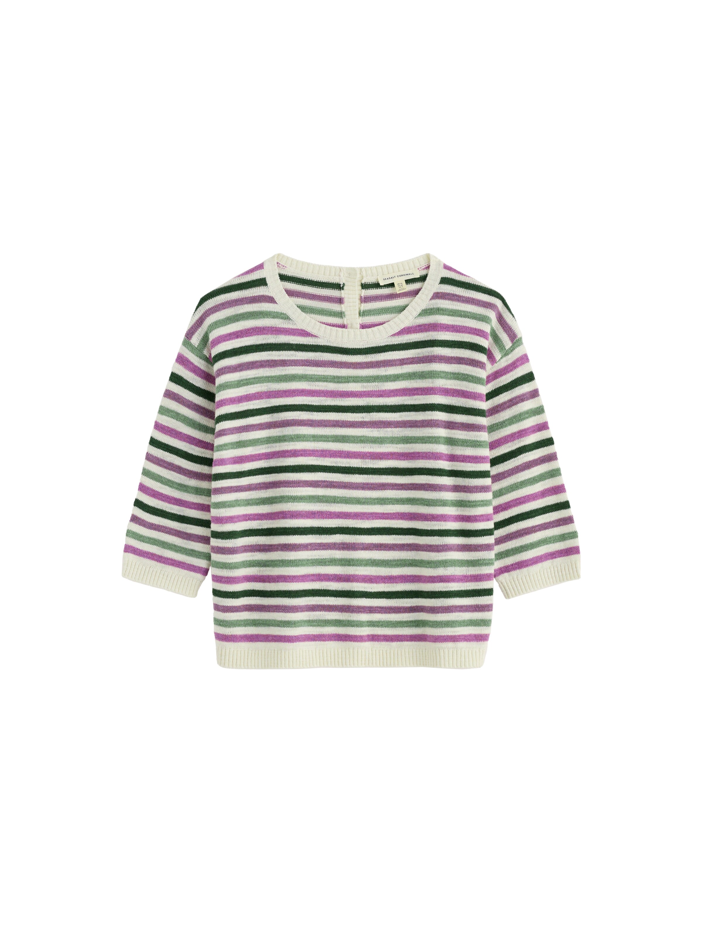 Pull-over 'Knavock' Seasalt Cornwall en violet : devant