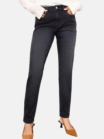 Skinny Jean Friends Like These en noir : devant