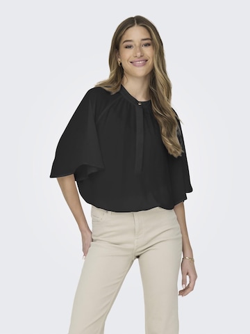 ONLY - Blusa 'FREDDIE ALORA' en negro: frente