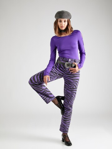 ABOUT YOU x Emili Sindlev - Camisa 'Briley' em roxo