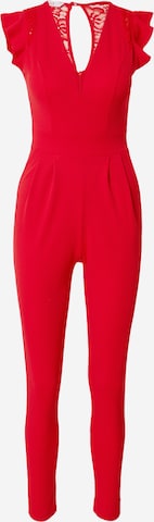 WAL G. - Jumpsuit en rojo: frente