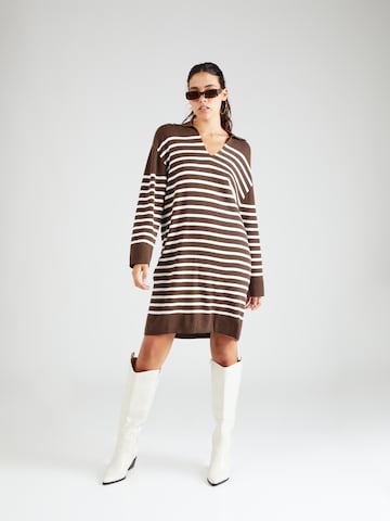 InWear Knit dress 'Ropa' in Brown