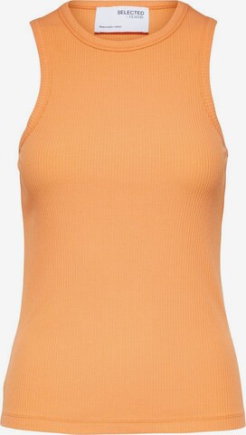 SELECTED FEMME Top in Oranje: voorkant