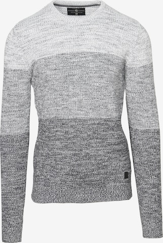 Pull-over KOROSHI en gris : devant