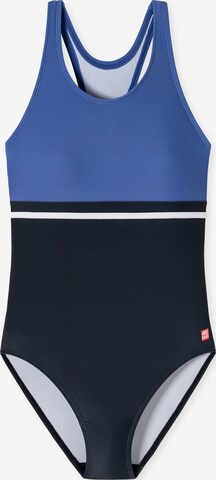 SCHIESSER Swimsuit 'School Sport ' in Blue: front
